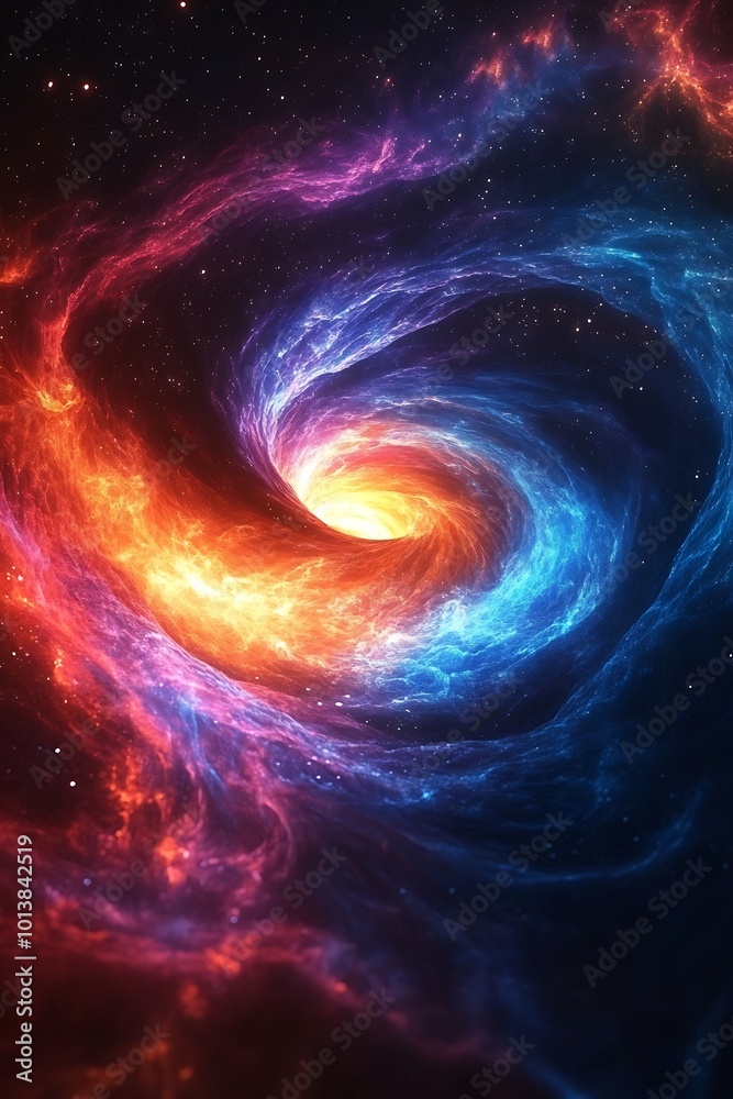 A vibrant galaxy swirl of blue and orange hues, set against a backdrop of twinkling stars, illustrating the beauty of cosmic phenomena. A vibrant galaxy swirl of blue and orange hues, set against a backdrop of twinkling stars, illustrating the beauty of cosmic phenomena.