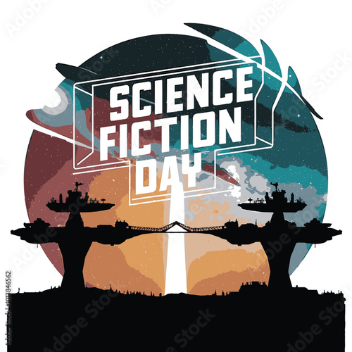 Celebrate Science Fiction Day A Futuristic Space Station Design