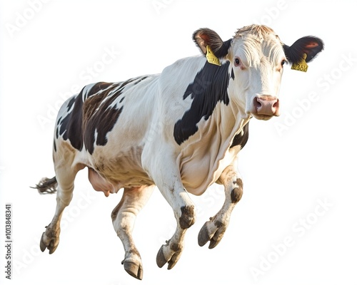 cow isolated on white