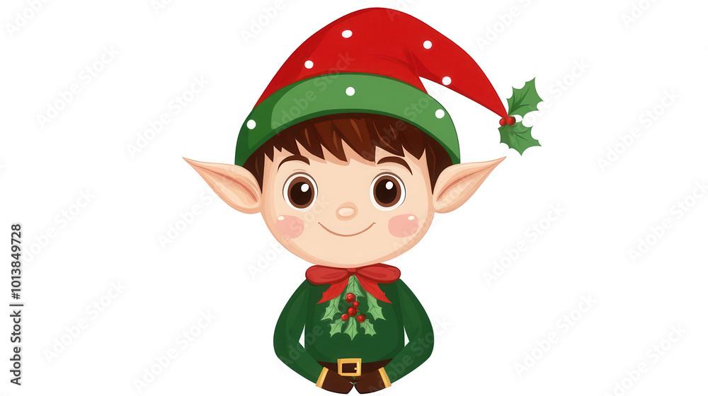 Christmas Elf Simple Vector, PNG File with Transparent Background Christmas Elf Simple Vector, PNG File with Transparent Background