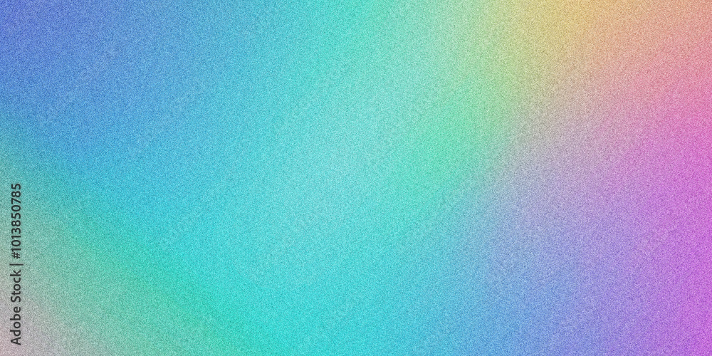 Modern Gradient Background with Grainy Texture. Futuristic Gradient with Grain Texture. Smooth Fluid Shapes and Grainy Textures. Grainy Noise Texture for Posters, Colorful Gradient Noise