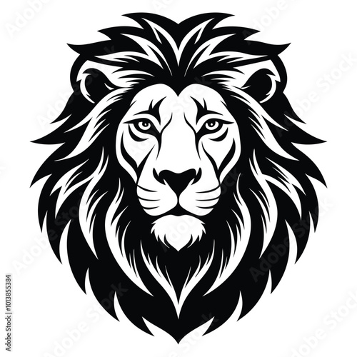 lion head illustration