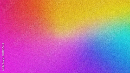 Modern Gradient Background with Grainy Texture. Futuristic Gradient with Grain Texture. Smooth Fluid Shapes and Grainy Textures. Grainy Noise Texture for Posters, Colorful Gradient Noise