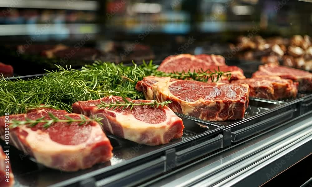 Fresh Raw Steaks Ready to Cook Fresh Raw Steaks Ready to Cook