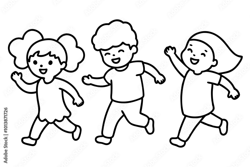 Vibrant Happy Children Vector Illustration Collection Smiling Kids Enjoying Fun Activities
Vibrant Happy Children Vector Illustration Collection Smiling Kids Enjoying Fun Activities