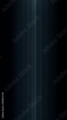 Dynamic vertical light streaks moving in a dark space.