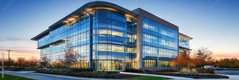 Obraz premium corporate enterprise headquarters
