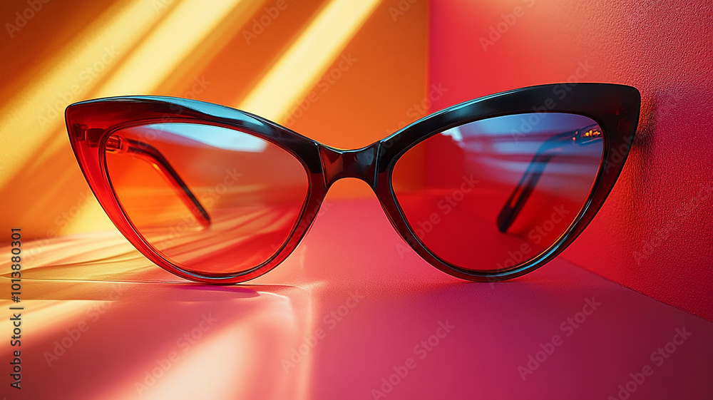 Stylish Sunglasses Close-Up Stylish Sunglasses Close-Up