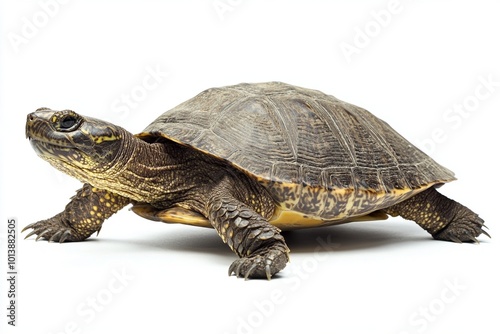 turtle isolated on white