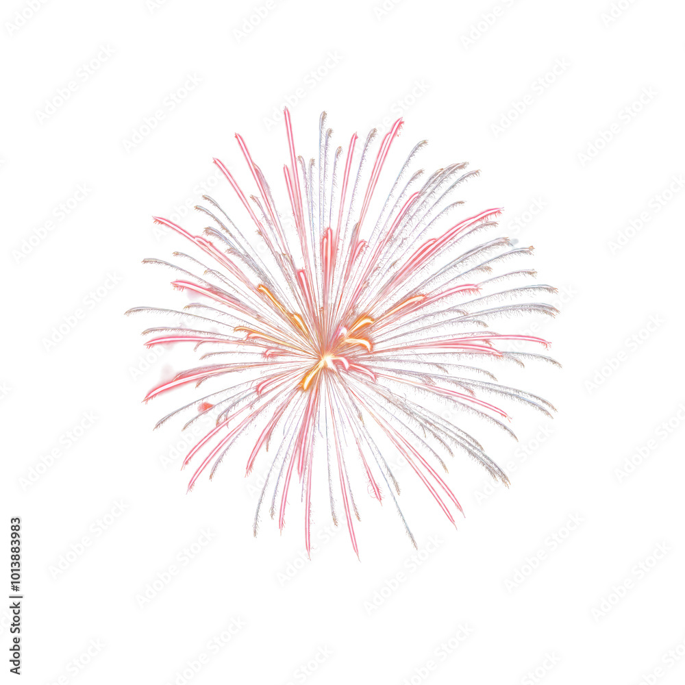 Vibrant firework explosion captured in full bloom against a transparent background. Ideal for festive designs, holiday celebrations, and event decorations.
Vibrant firework explosion captured in full bloom against a transparent background. Ideal for festive designs, holiday celebrations, and event decorations.