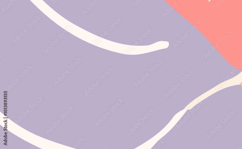 Fototapeta premium minimalist abstract illustration. modern style wall decoration poster. background