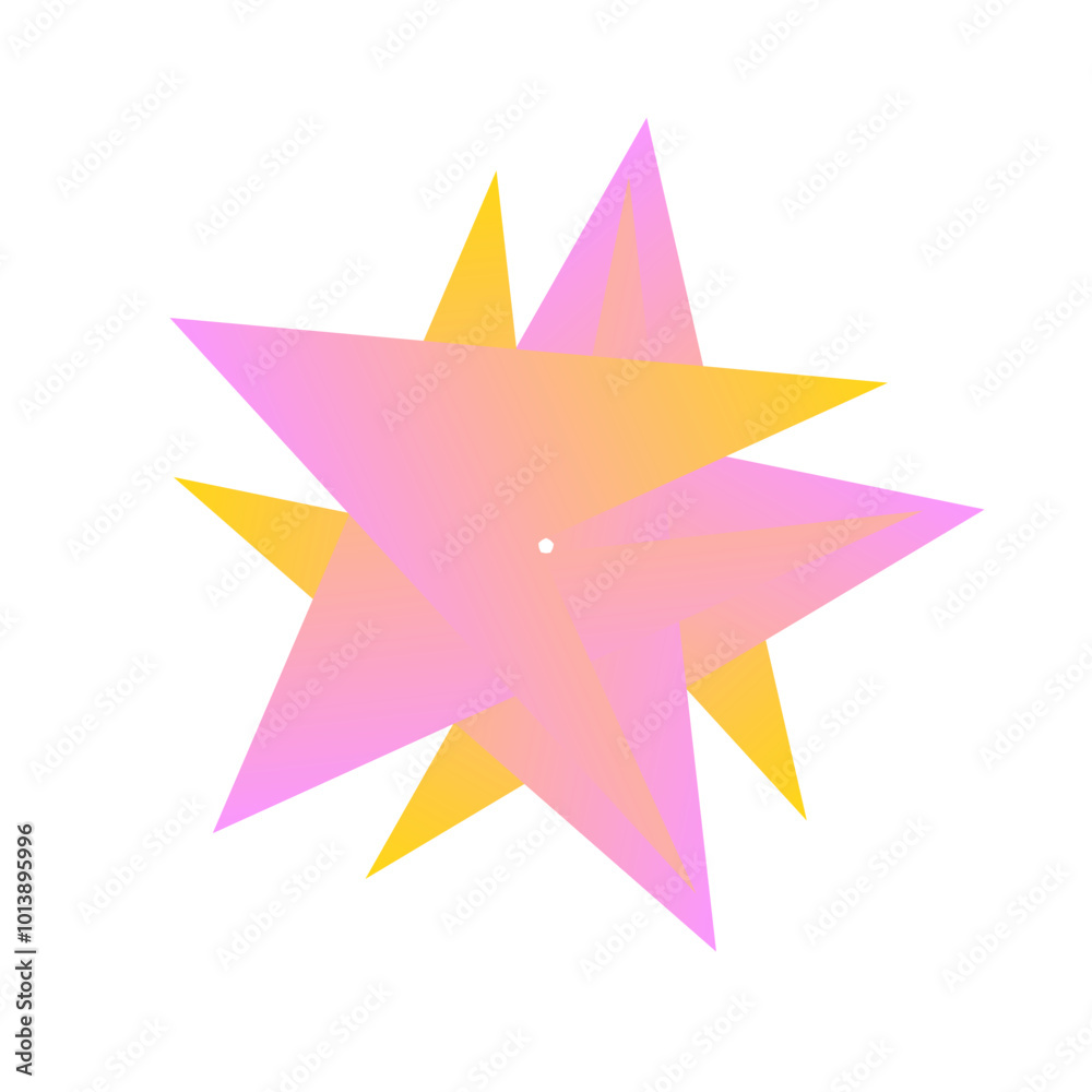 Obraz premium abstract gradient pattern vector eps, circular floral design