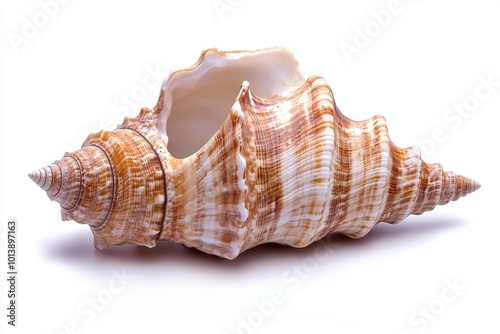 sea shell isolated on white