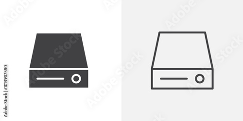 Solid state disk flat and simple set design
