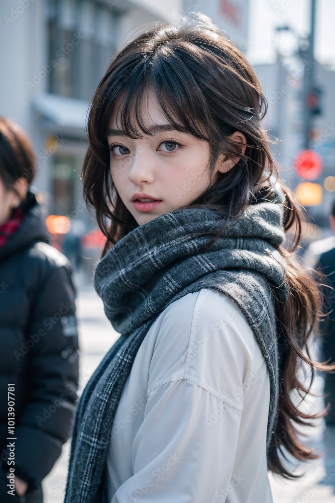 Fototapeta premium Beautiful girl, female model