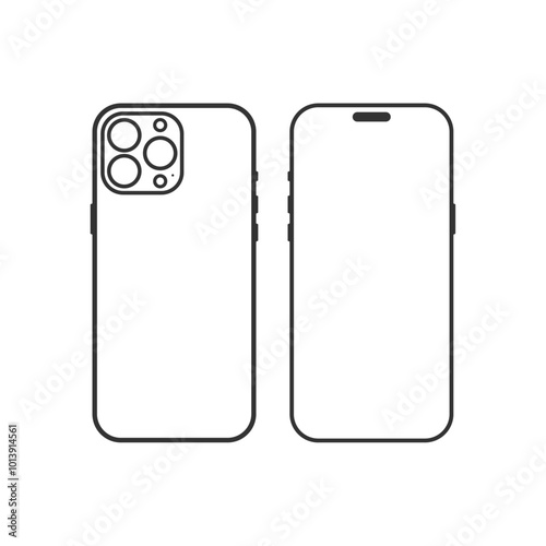 Smartphone icon. Electronics symbol modern, simple, vector, icon for website design, mobile app, ui. Vector Illustration