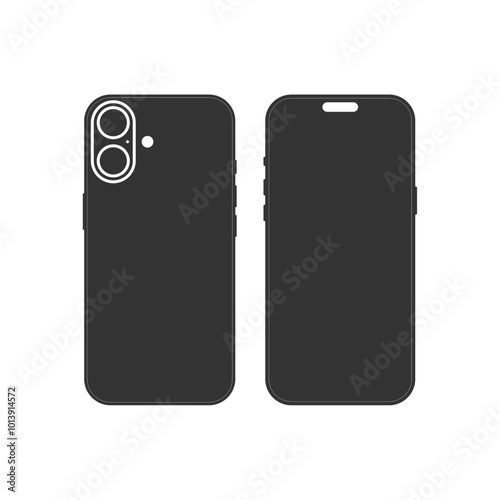 Smartphones icon. Electronics symbol modern, simple, vector, icon for website design, mobile app, ui. Vector Illustration