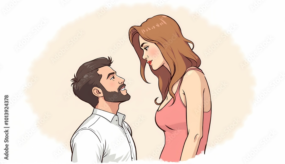 Tall woman and shorter man dating, relationship, height difference ...