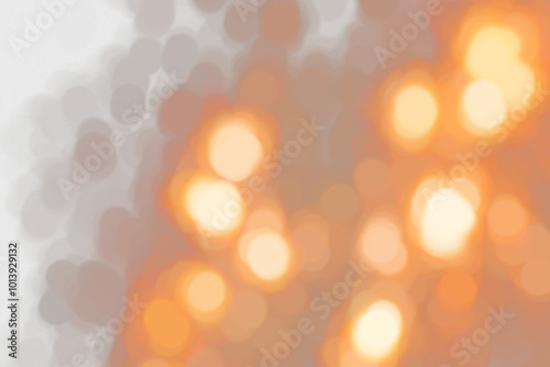 Warm, Bokeh Lights on a Transparent Background; Perfect for Enhancing Photos with a Light Leaks Overlay Effect.