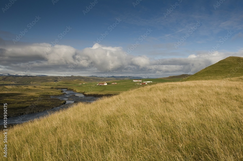 Fototapeta premium Landscape on the southwest coast, Iceland, Scandinavia, Europe