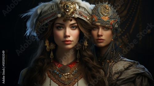 a fictional character, blending realism with fantastical elements to tell a unique story 