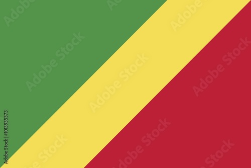 Free Download National flag of Republic of the Congo, Republic of the Congo - GFXLoad