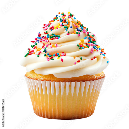 Cupcake, white isolate background