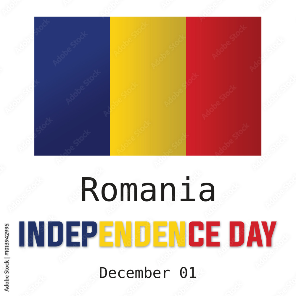 Fototapeta premium Romania independence day