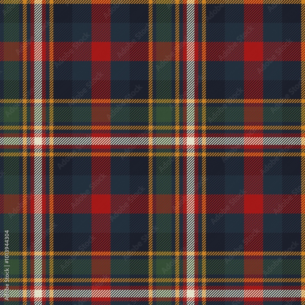 Plaid fabric tartan vector seamless pattern Plaid fabric tartan vector seamless pattern