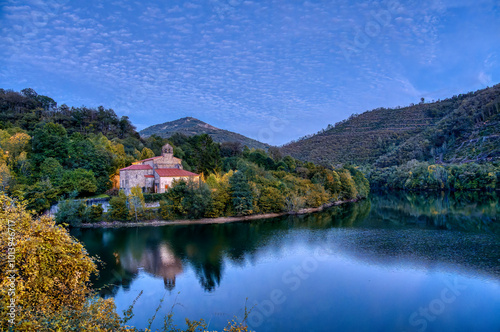 Church of Santa María la Real de Tanes in Asturias.