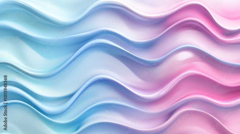 Colorful wavy patterns in pink and blue, soft and smooth design. Colorful wavy patterns in pink and blue, soft and smooth design.