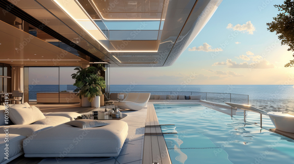 Fototapeta premium A discussion on how living a luxury lifestyle can bring happiness when aligned with personal values and emotional well-being.