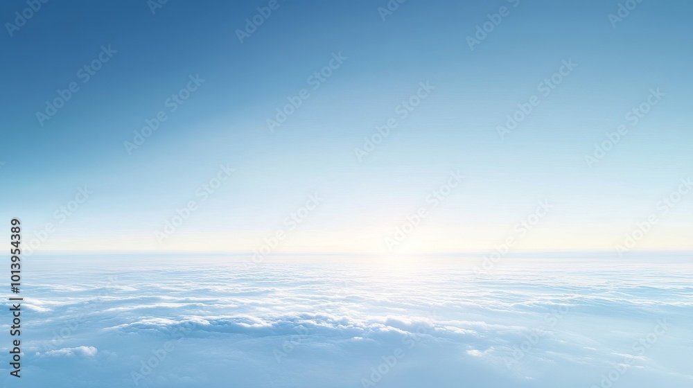 A serene sky view above soft clouds, capturing the tranquility of nature and the vastness of the atmosphere. A serene sky view above soft clouds, capturing the tranquility of nature and the vastness of the atmosphere.