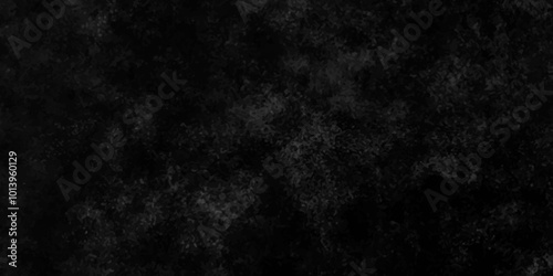 Abstract background with dark black cement concrete wall background texture for show or advertise or promote product and content .