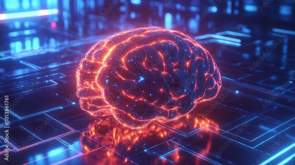 x-ray of human brain with neon lights x-ray of human brain with neon lights