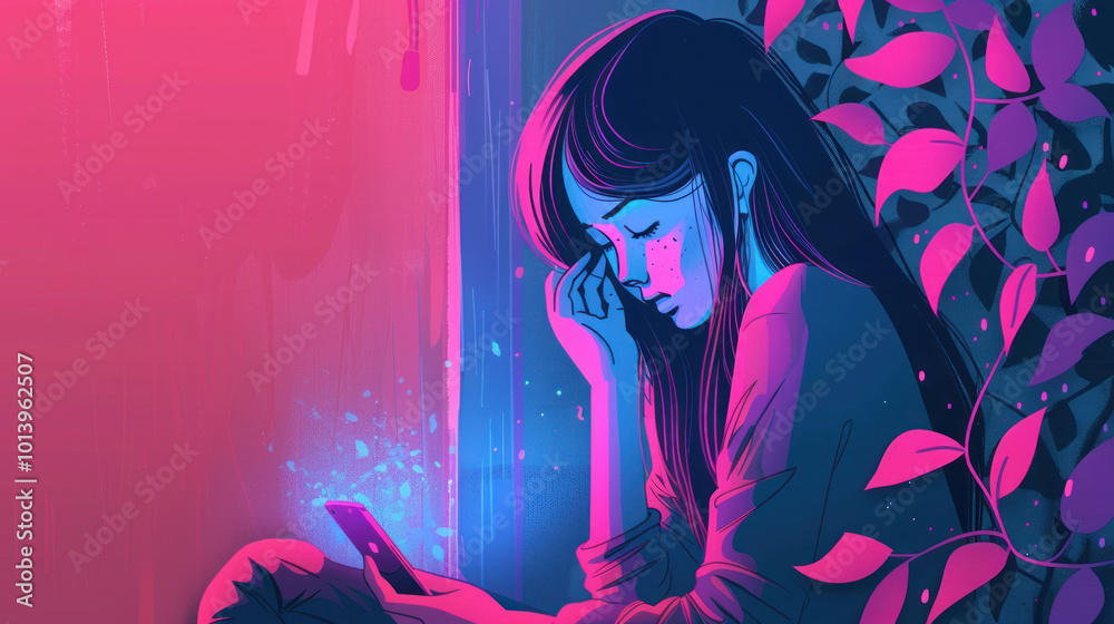 A guide to managing sadness caused by excessive technology use, focusing on digital detoxing and mindful online habits. A guide to managing sadness caused by excessive technology use, focusing on digital detoxing and mindful online habits.