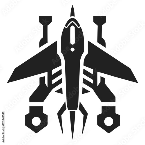 alien pace logo icon illustration