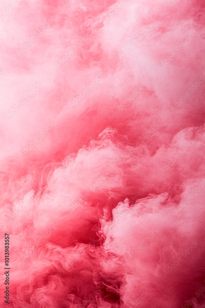Obraz premium Pink Smoke Abstract Background