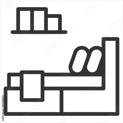 Bed side view