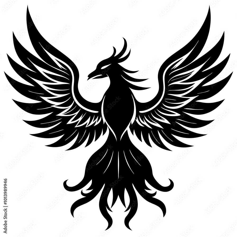 Obraz premium eagle tattoo design