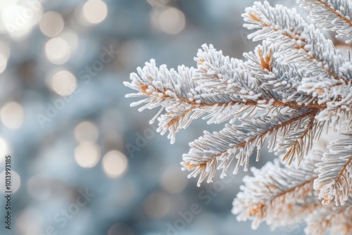 pine cones on snow