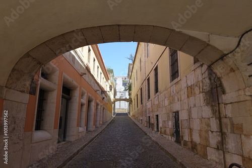 Lissabon Bairro Alto Torbogen