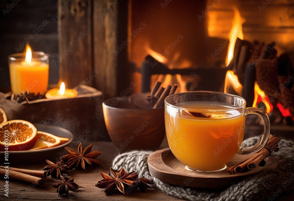 cozy winter beverage setup featuring rich seasonal warm inviting elements perfect holiday aesthetic, spice, cup, cinnamon, clove, nutmeg, warmth, tea cozy winter beverage setup featuring rich seasonal warm inviting elements perfect holiday aesthetic, spice, cup, cinnamon, clove, nutmeg, warmth, tea