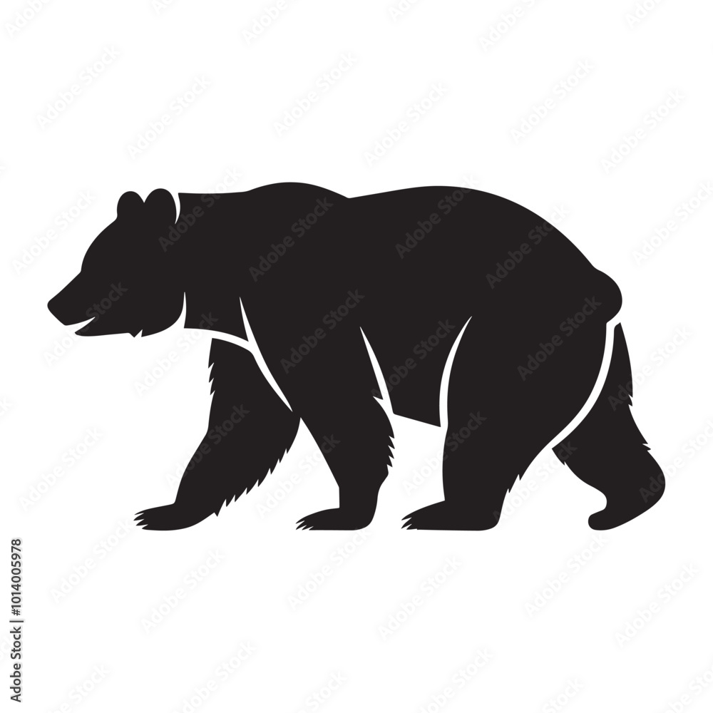 Fototapeta premium bison silhouette
