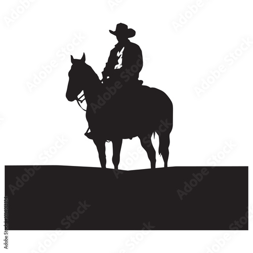 cowboy silhouette