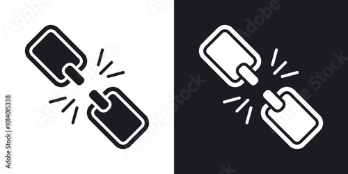 Weakness vector flat icon set.eps