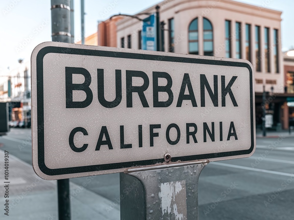 Fototapeta premium Burbank California, Burbank, California, Burbank CA