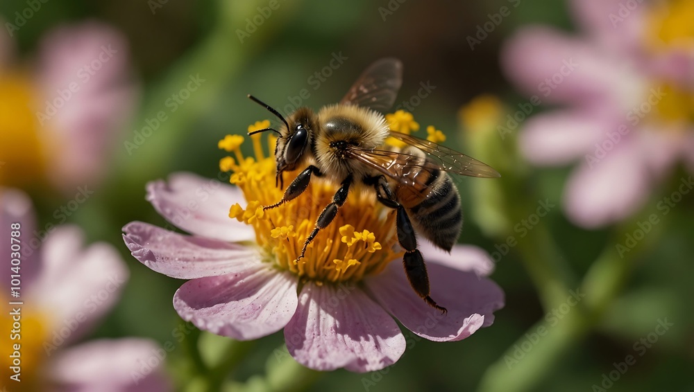 Bee on a flower