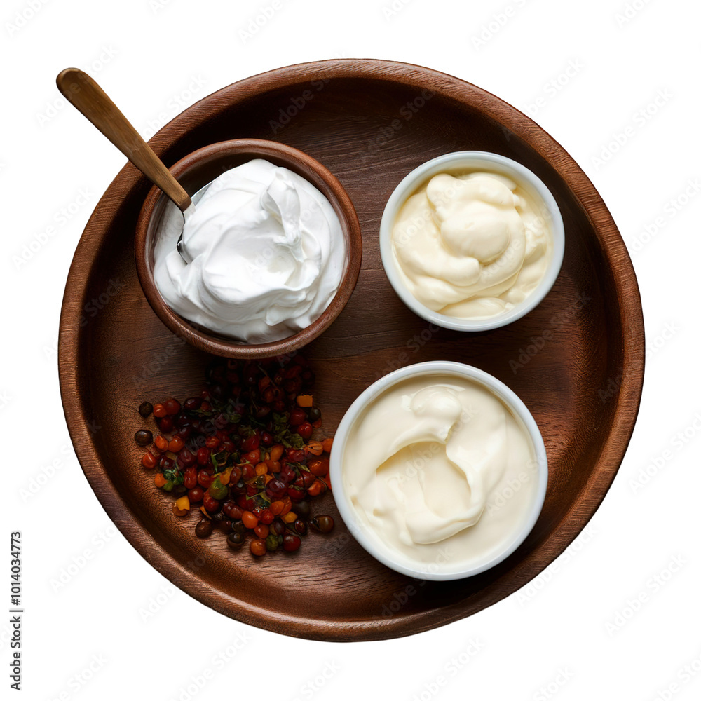 cream in a bowl cream in a bowl