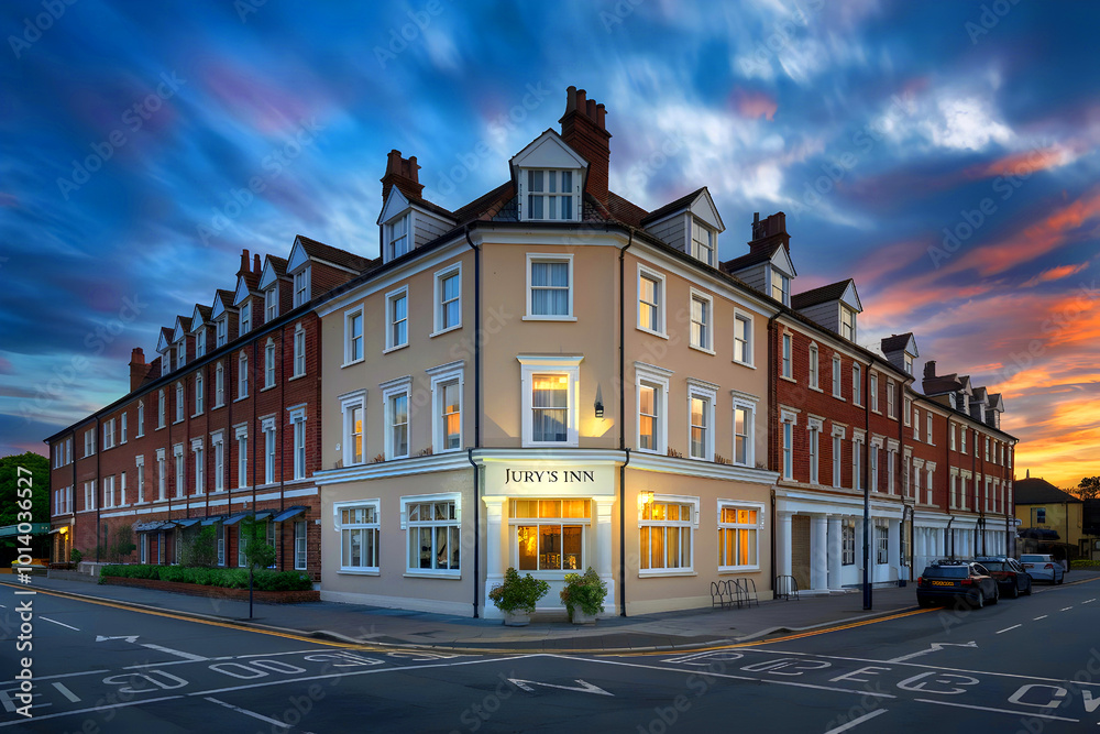 Naklejka premium The contemporary